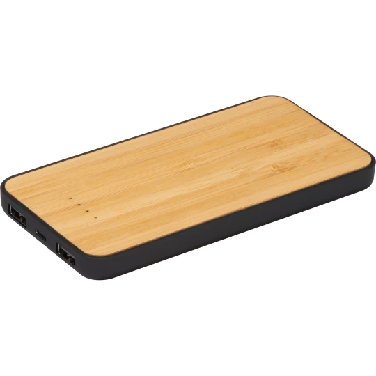 Ładowarka bezprzewodowa / power bank 8000 mAh Milan - beżowy (GE-3190-13)