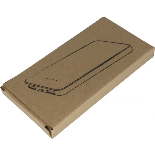 Ładowarka bezprzewodowa / power bank 8000 mAh Milan - beżowy (GE-3190-13)