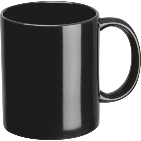 Kubek ceramiczny 300 ml - czarny - (GM-83735-03)