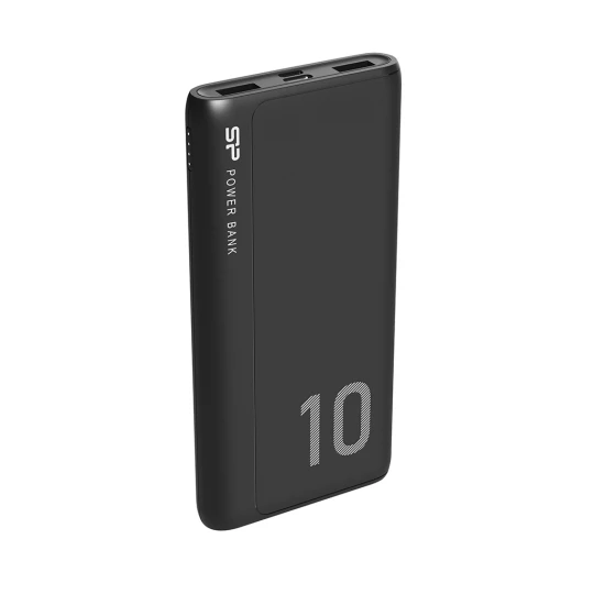 POWER BANK SILICON POWER GP15 10 000 MAH - czarny (GE-EG8313-03)