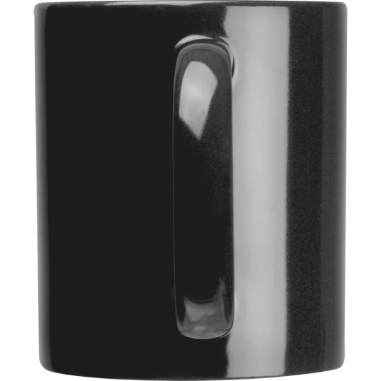 Kubek ceramiczny 300 ml - czarny - (GM-83735-03)