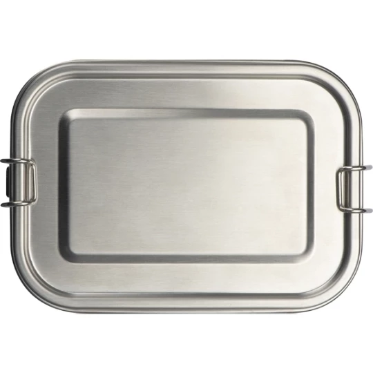 Dwupoziomowy Lunch Box Porto Alegre - szary (GE-2529-07)