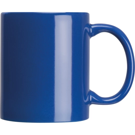 Kubek ceramiczny 300 ml - niebieski - (GM-83735-04)