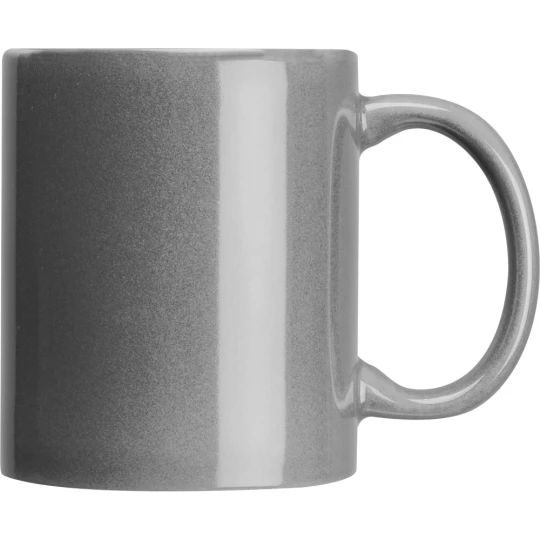 Kubek ceramiczny 300 ml - szary - (GM-83735-07)