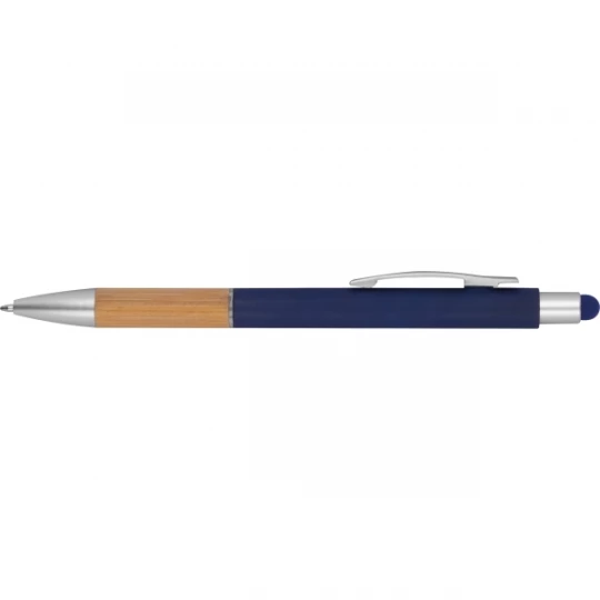 Długopis plastikowy touch pen Tripoli - granatowy (GE-2642-44)