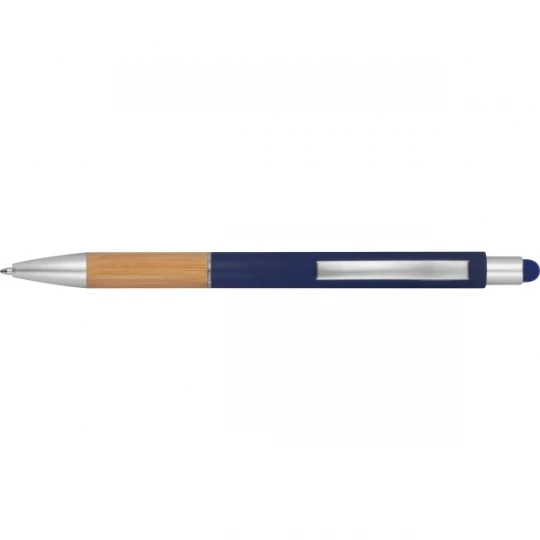 Długopis plastikowy touch pen Tripoli - granatowy (GE-2642-44)