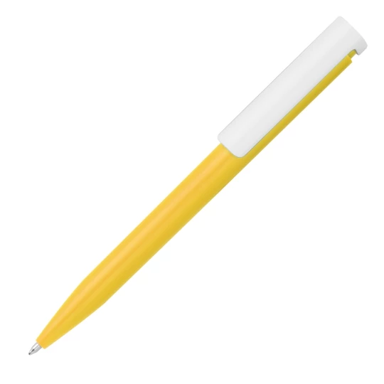 Długopis plastikowy - żółty - (GM-13758-08)