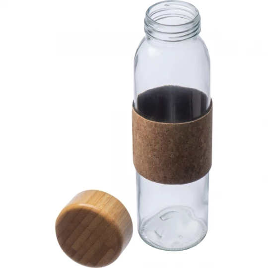 Butelka szklana 500 ml Skopje - przeźroczysty (GE-2783-66)