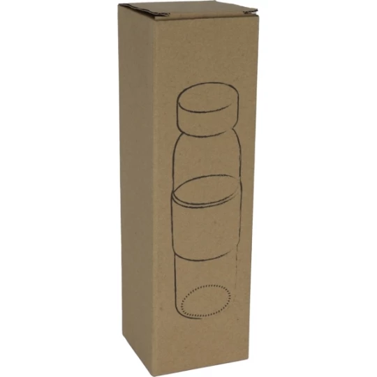 Butelka szklana 500 ml Skopje - przeźroczysty (GE-2783-66)