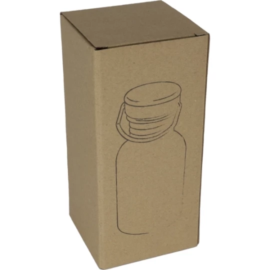 Butelka stalowa 300 ml Oslo - czerwony (GE-2972-05)