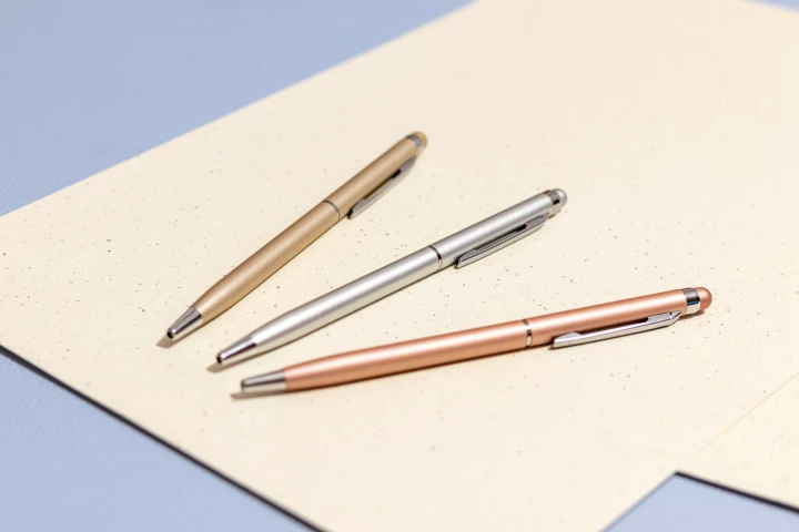 Długopis touch pen Catania - złoty (GE-2974-95)
