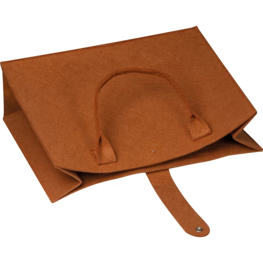 Torba z filcu RPET - brązowy - (GM-63771-01)