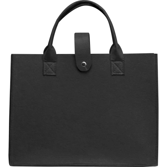 Torba z filcu RPET - czarny - (GM-63771-03)