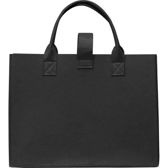 Torba z filcu RPET - czarny - (GM-63771-03)