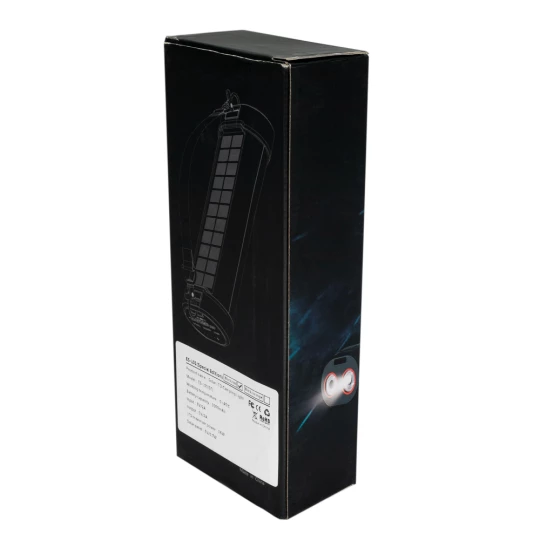 Solarna latarka z Power Bankiem 3000mAh - czarny (GE-EG05894-03)