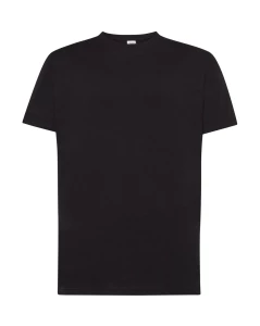 T-shirt męski SLIM FIT JHK TSUA 150 BK S
