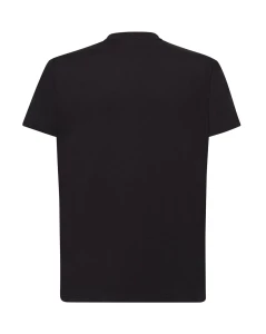 T-shirt męski SLIM FIT JHK TSUA 150 BK S