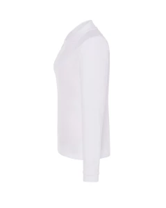 Koszulka polo damska z długim rękawem POPL 200 LS WH XXL