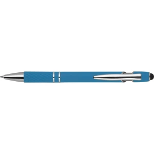 Długopis aluminiowy touch pen - jasnoniebieski - (GM-13689-24)