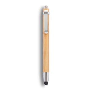 Bambusowy długopis, touch pen (P610.509)