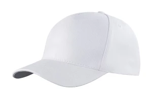 Czapka z daszkiem 5 panelowa CZA 5P WH ZAP MET
