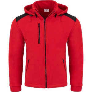 Polar z kapturem JHK FLRA 340 BUS HOOD RD-BK XXL
