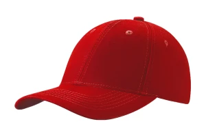 Czapka z daszkiem 6 panelowa CZA 6P KID RD RZEP