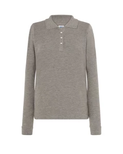 Koszulka polo damska z długim rękawem POPL 200 LS GM 3XL