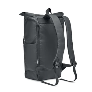 300D RPET plecak typu rolltop - VALLEY ROLLPACK (MO2051-03)