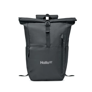 300D RPET plecak typu rolltop - VALLEY ROLLPACK (MO2051-03)