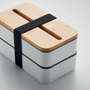 Lunch box z PP z recyklingu - WINT (MO2088-06)
