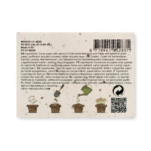 Zestaw kartek z nasionami - GROW ME (MO6234-06)