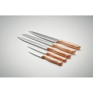 5-częściowy zestaw noży - GOURMET (MO6308-40)