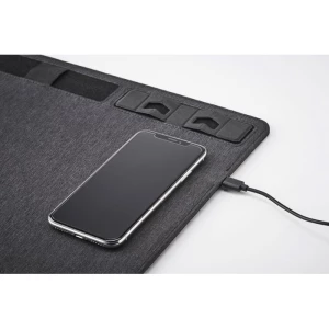 Podkładka RPET z ładowarką - SUPERPAD (MO6416-15)