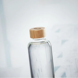 Butelka 650ml, bambus.pokrywka - FRISIAN (MO6426-22)