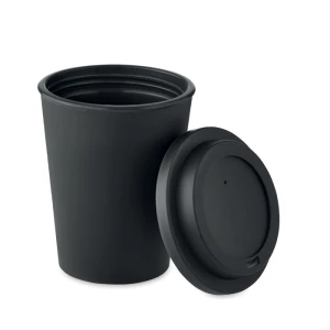 Kubek z podwójną ścianką z PP - NOLA (MO6582-03)