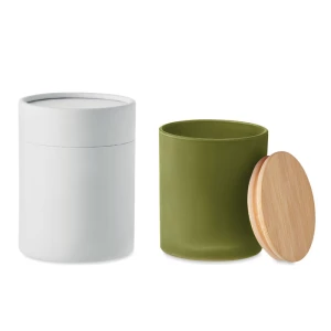 Świeca woskowa roślinna 280 gr - KEOPS LARGE (MO6621-09)
