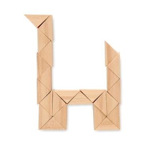 Drewniane puzzle/łamigłówki - STUKIE (MO6631-40)