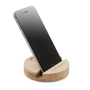 Stojak na telefon brzozowy - GROW ROUND STAND (MO6691-40)