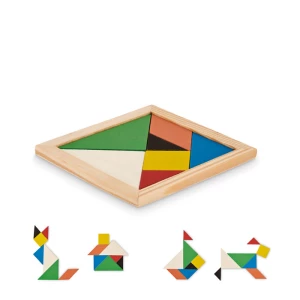 Drewniane puzzle Tangram - TANGRAM (MO6693-40)