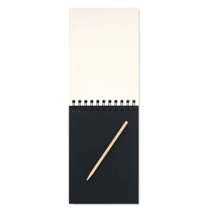 Notes z papierem typu zdrapka - BLACK (MO6699-40)