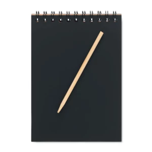 Notes z papierem typu zdrapka - BLACK (MO6699-40)