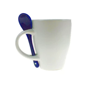 Kubek ceramiczny 300 ml z łyżeczką (V5269-04)