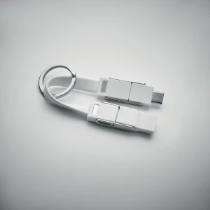 Brelok z kablem ładującym 4w1 - KEY C (MO6820-06)