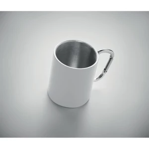 Metalowy dwuścienny kubek300ml - TRUMBA (MO6873-06)