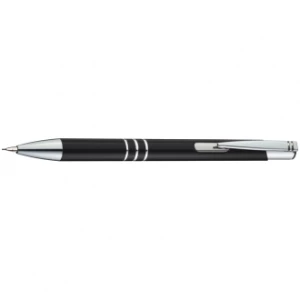 Zestaw piśmienniczy ołówek i długopis - czarny - (GM-13330-03)