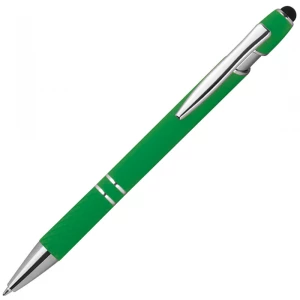 Długopis aluminiowy touch pen - zielony - (GM-13689-09)