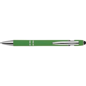 Długopis aluminiowy touch pen - zielony - (GM-13689-09)