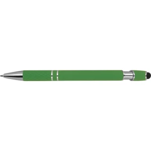 Długopis aluminiowy touch pen - zielony - (GM-13689-09)