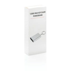Power bank 1000 mAh, brelok do kluczy (P324.190)